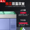 埃利斯冰台柜平台柜 展示柜点菜柜商用饭店烧烤菜品平弧不锈钢双温冷藏冷冻冰台柜工作台铜管2米BT-C2.0-D-M