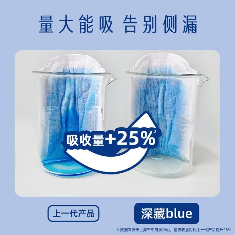 RT-Herlab她研社深藏BLUE棉柔420mm夜用4片高清大图
