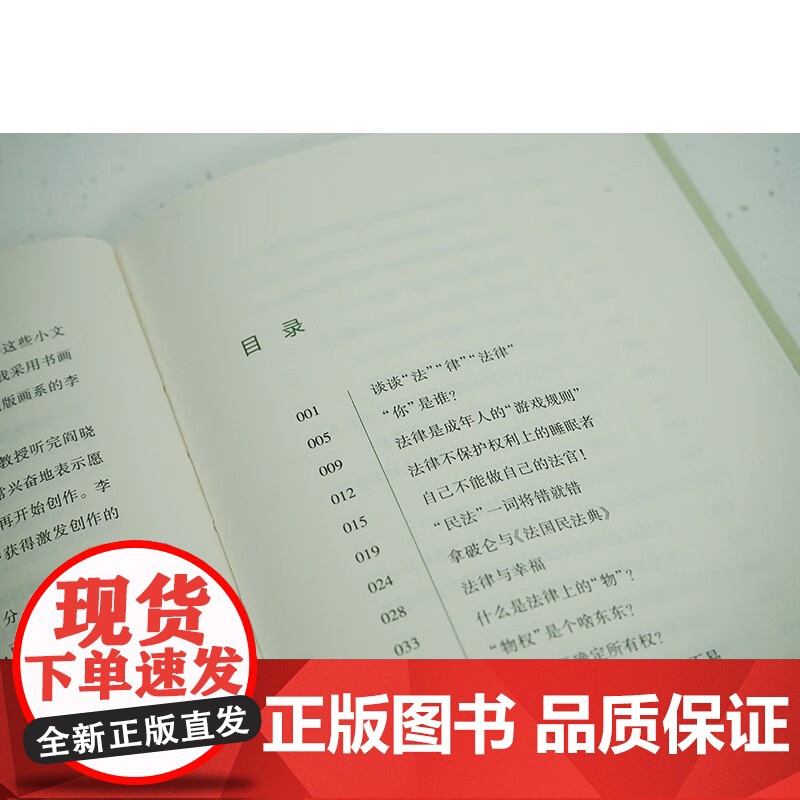 话里画外民法典 吕忠梅 著 法律高清大图