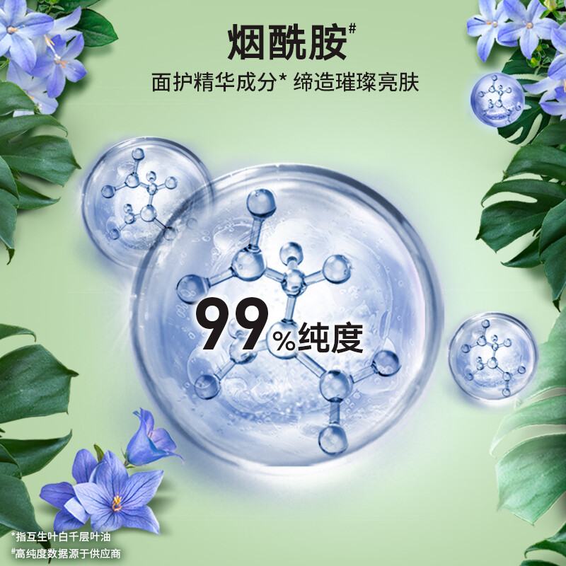 力士植萃沐浴露持久留香身体果酸烟酰胺男女士官方正品-蓝风铃香550ml高清大图