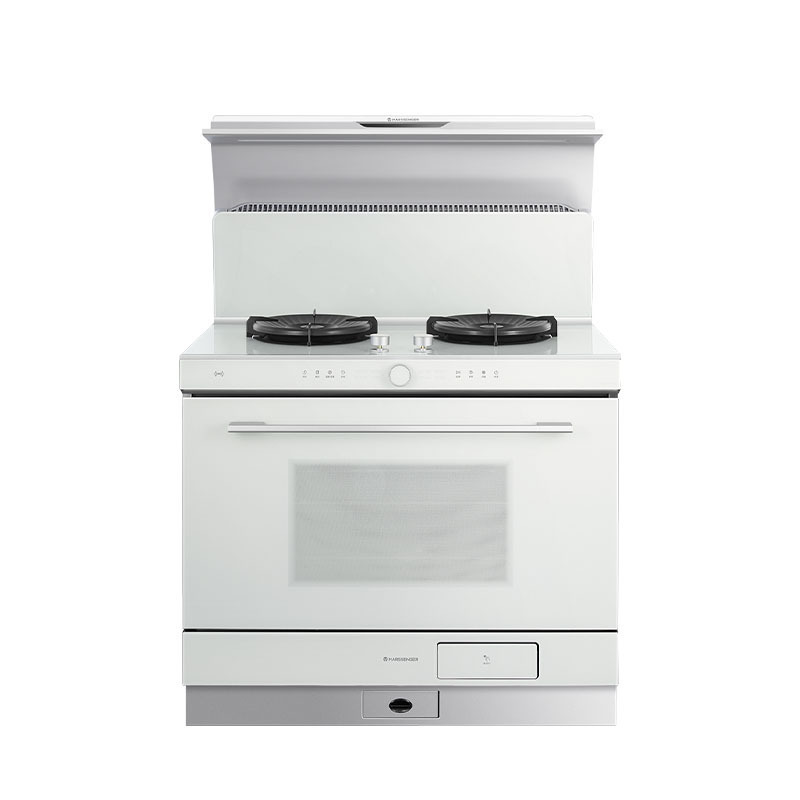 火星人(marssenger)集成灶 仿生天鹅颈设计油烟机燃气灶 蒸烤一体机 JJZT-X5BC05L 天然气 烟杏白