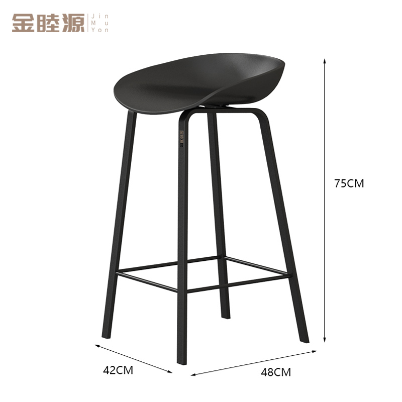 金睦源 吧台椅 40*40*95cm 张高清大图