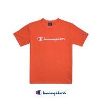 2020春夏新款正品Champion 冠军写LOGO短袖情侣款T恤男女同款打底衫五分袖上衣潮牌