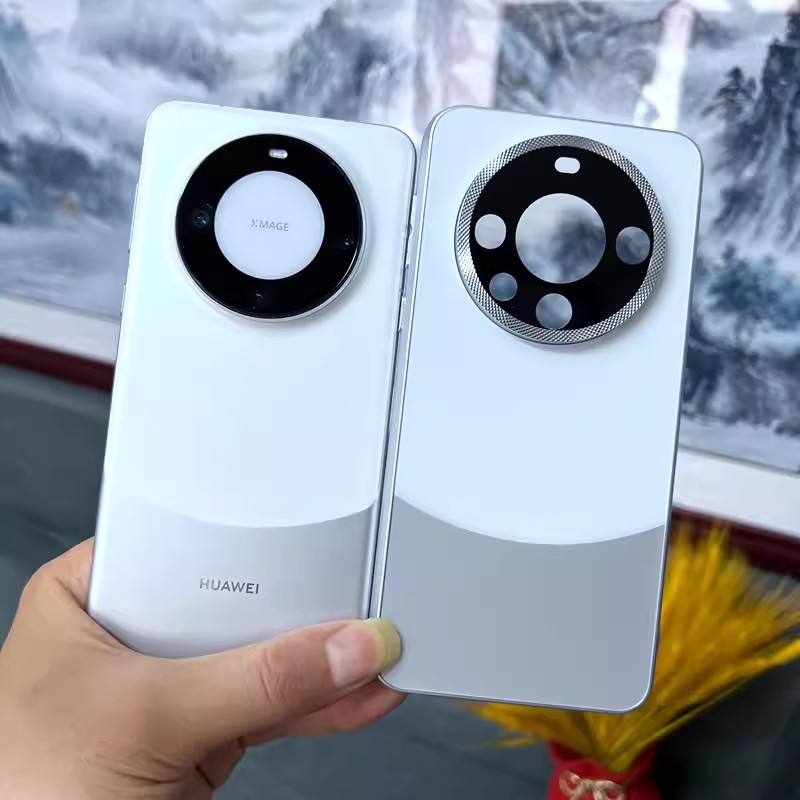 安美宝 华为mate60Pro手机壳Mate60新款超薄双拼色mate60镜头全包防摔+创意ALN-AL00男女保护套高清大图