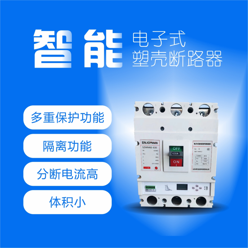 卓文(ENJOYWIN)电子式智能塑壳断路器250A