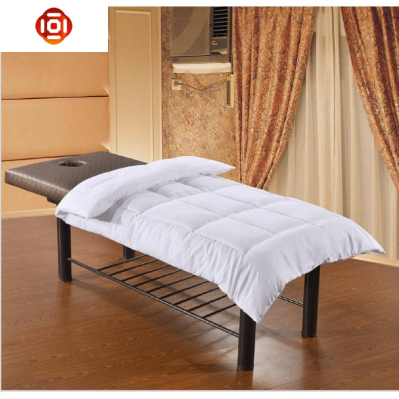 足疗院按摩床酒店被芯春秋冬被宾馆夏被夏凉被空调被子白色 三维工匠