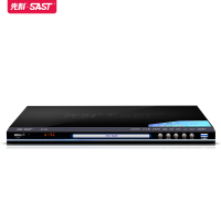 先科SA-666家用dvd播放机高清evd影碟机vcd光盘cd全区4K视频RMVB儿童 高清线+四张碟+单无线话筒