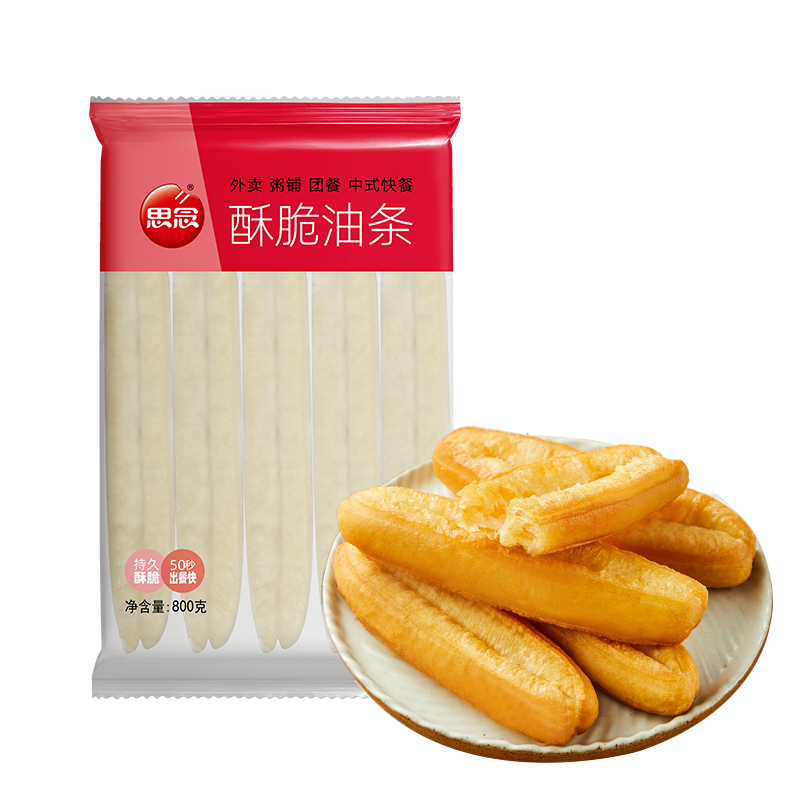 思念酥脆油条400g视频