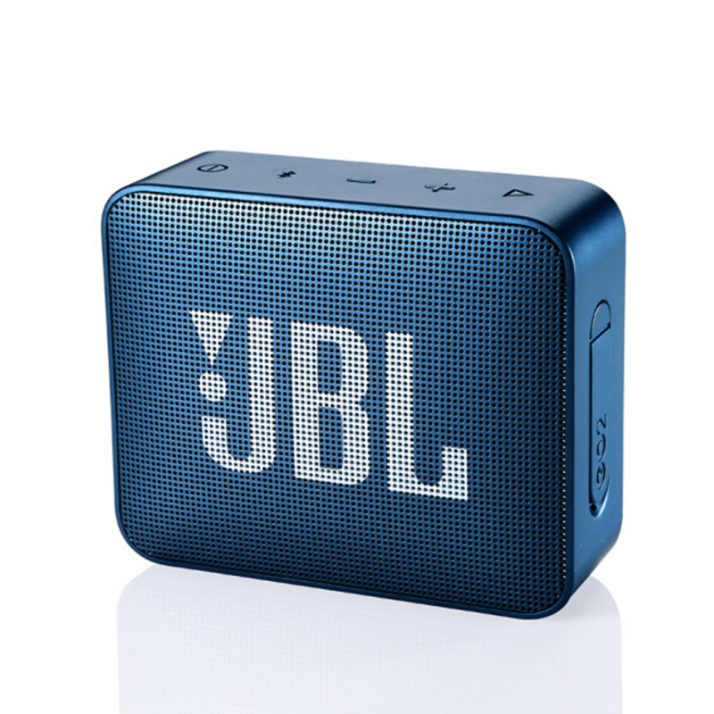 JBL GO2 音乐金砖二代 蓝牙音箱 低音炮 户外便携音响 迷你小音箱 可免提通话 防水设计 海军蓝