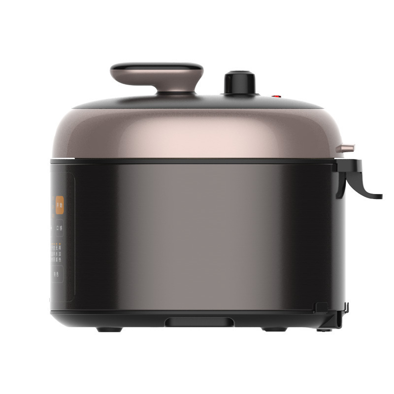 美的(Midea)电压力锅家用2.5L升智能家用迷你小型高压饭煲智能全自动1-2-3量 SS2522P 2.5升曜石黑高清大图