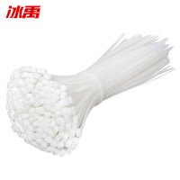 冰禹 SNll-128 自锁式尼龙扎带 理线带 加强塑料绑扎线 5*350MM国标(250条)