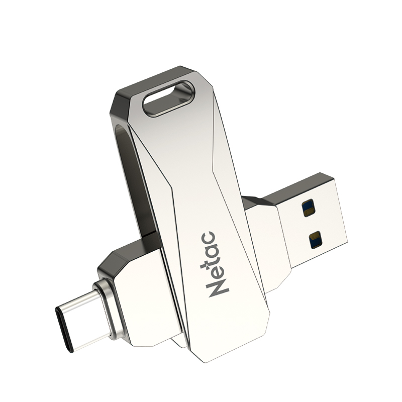 朗科(Netac) U盘 G473 256G USB3.0 Type-C 金属高清大图