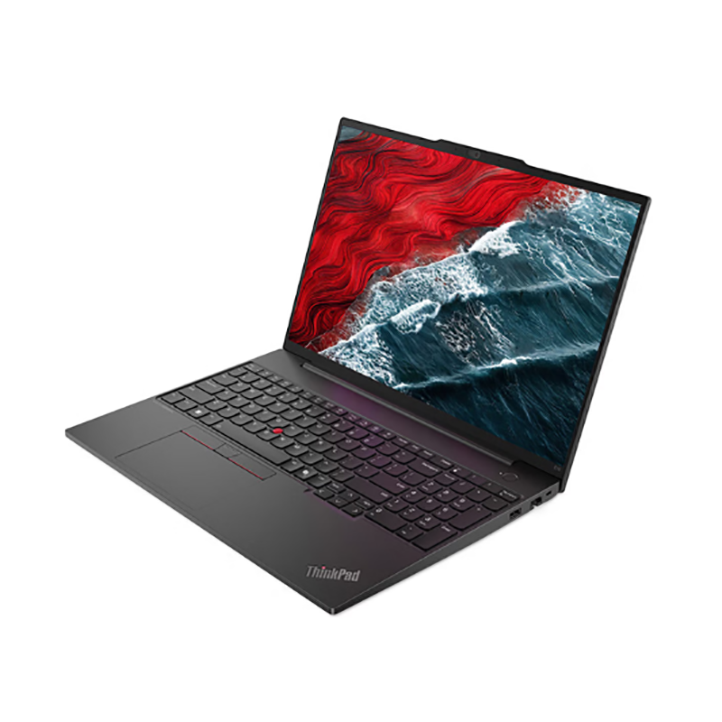 联想ThinkPad E16 09CD 16英寸经典商务本(Ultra5-125H 16G 512G 集显 W11 黑色)官方标配高清大图