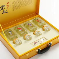 [酒厂自营]北大仓君妃酒50度250ml*4瓶礼盒装酱香型白酒北大仓官方旗舰店正品白酒