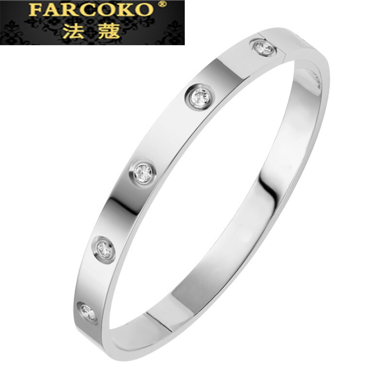 法蔻 Farcoko 时尚手镯 手链 脚链fksqqq 法蔻轻奢品牌手镯女红镀彩金18k玫瑰金love韩国小清新钛钢闺蜜情侣手环男手饰生日圣诞 价格图片 品牌报价 苏宁易购法蔻时尚饰品旗舰店
