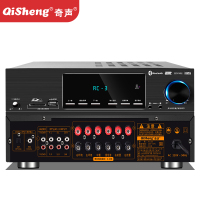 奇声大功率5.1家用蓝牙功放机专业AV重低音hifi家庭影院KTV音响音箱卡包功放机