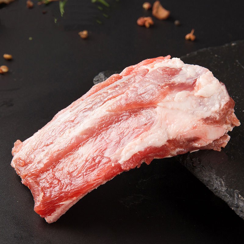 得利斯 欧得莱黑山猪颈背肉500g 生肉新鲜整肉原切冰鲜土猪肉瘦肉