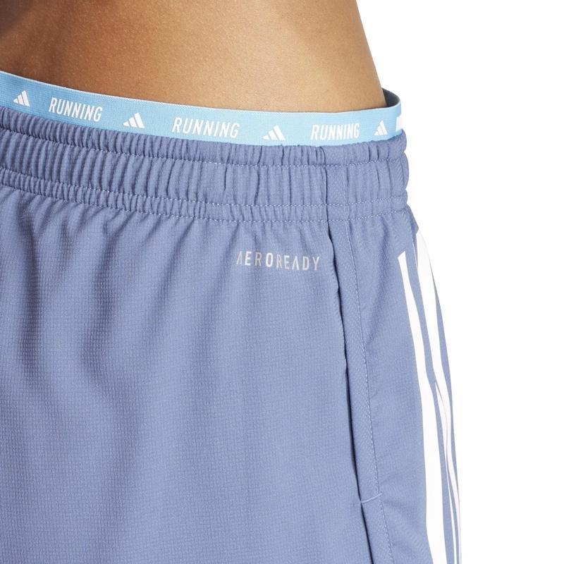 Adidas/阿迪达斯女士高尔夫运动复古三 stripe 合短裤 速干反光舒