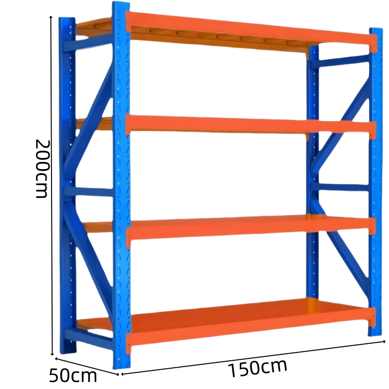 豫龙都 收纳架 1500*500*2000mm 组高清大图