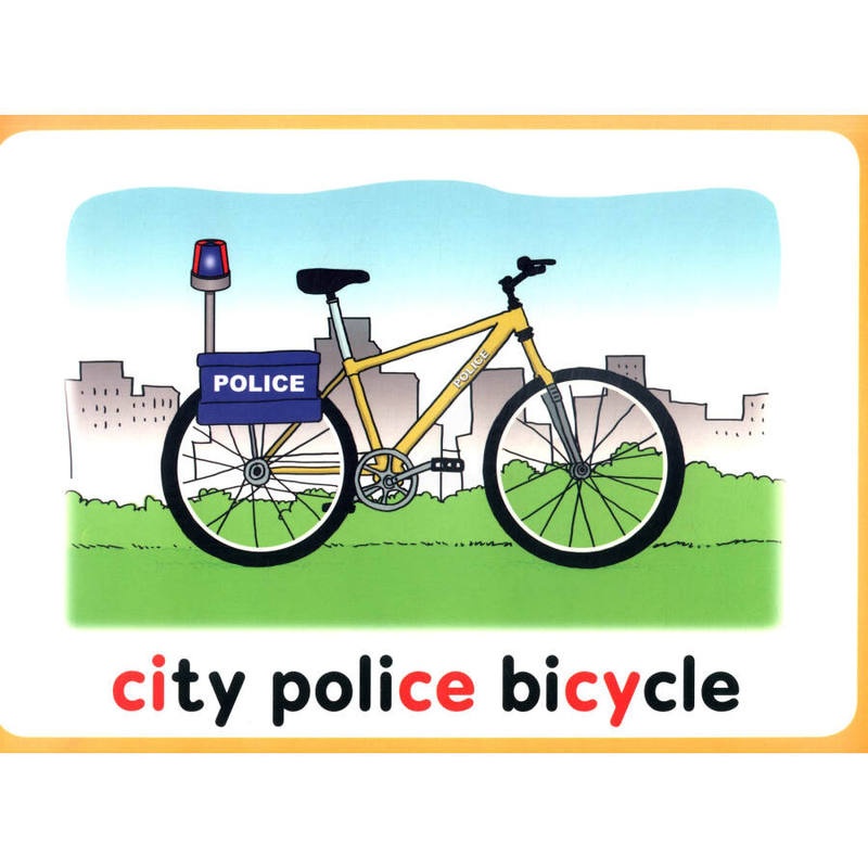 [正版]外研社丽声瑞格叔叔自然拼读法 拼读卡4高清大图