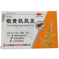 欧意 银黄软胶囊 0.49g*24粒/盒急慢性偏桃体炎咽喉炎上呼吸道感染