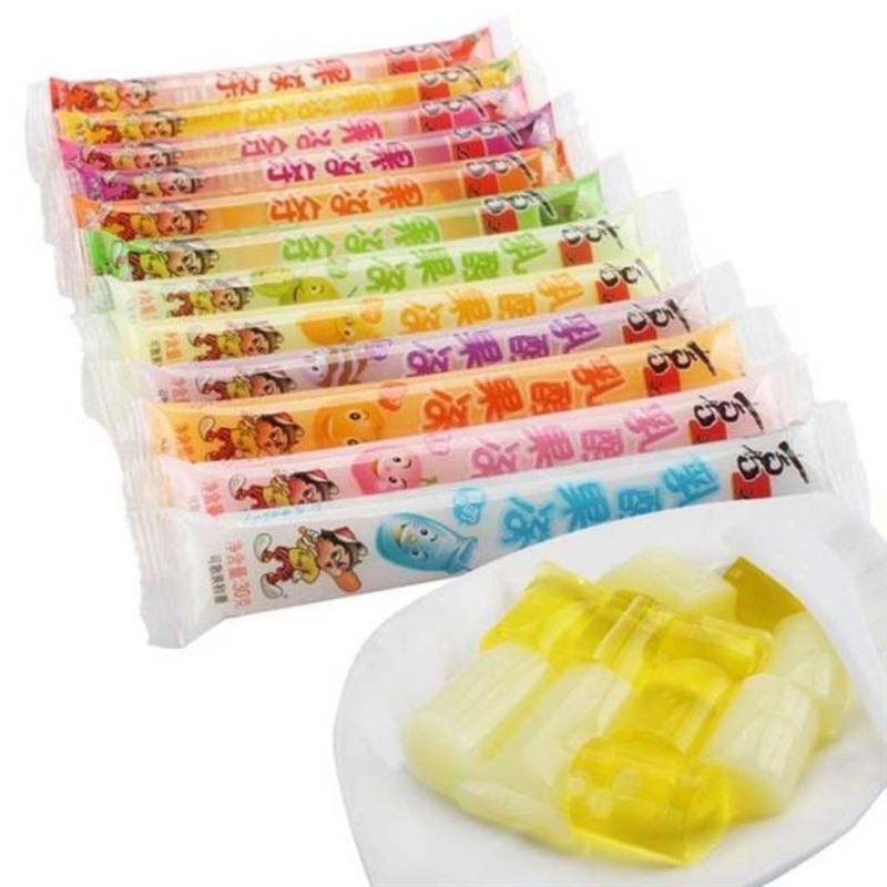 喜之郎果冻条5斤装散装果冻布丁水果乳酸味单乳酸混合