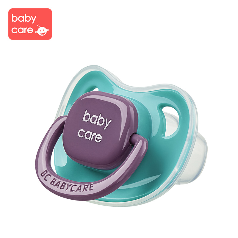 babycare婴儿安抚奶嘴硅胶超软新生儿宝宝奶嘴母乳实感仿真奶嘴 M码 3-6个月 潘帕斯 1062