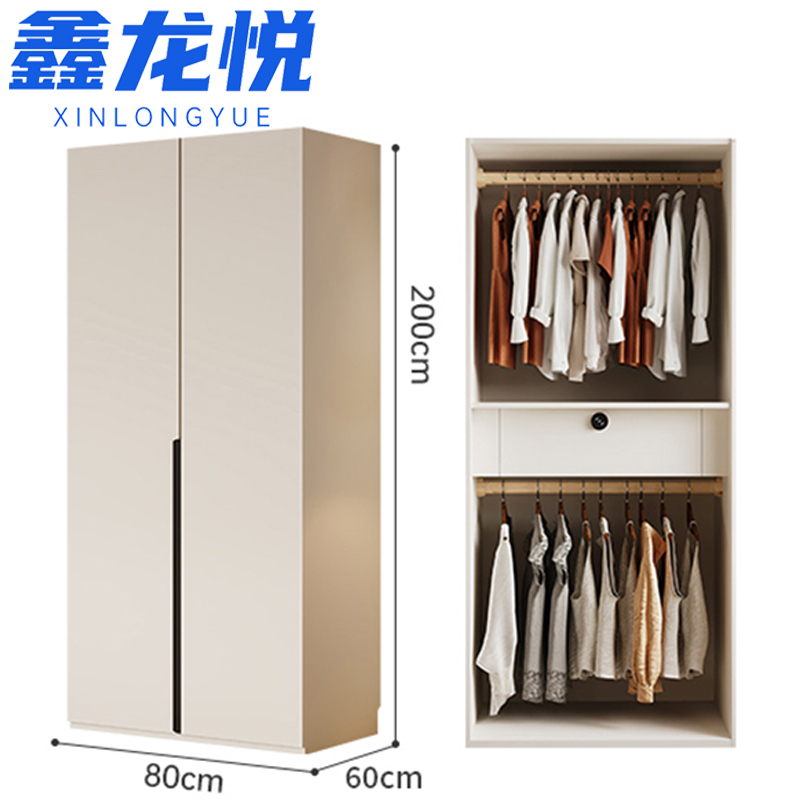 鑫龙悦衣柜80cm台高清大图