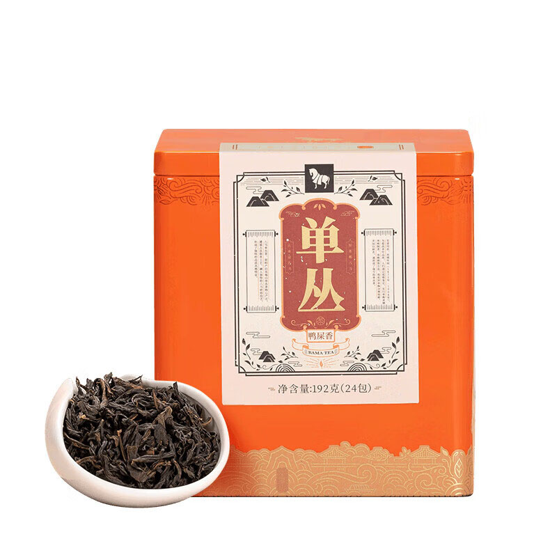 八马茶业(BAMA TEA) 潮州单枞鸭屎香一级192g AD111