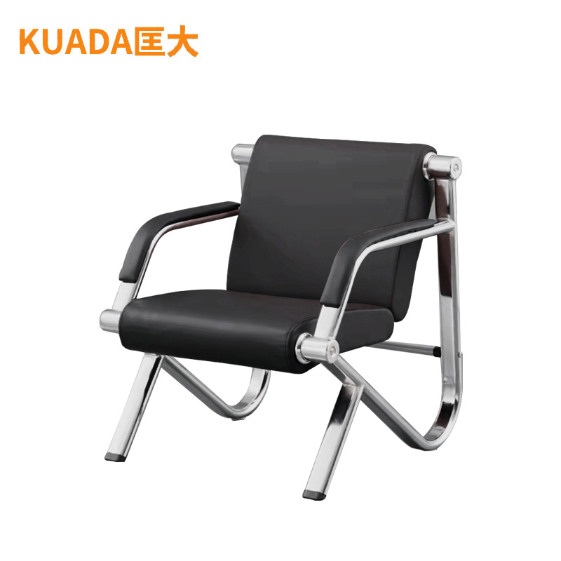 匡大 办公沙发 皮艺沙发 办公室接待沙发 牛皮 单人位 KDT816高清大图