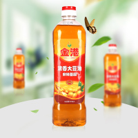 【金港】丹东非转浓香大豆油900毫升 非转基因食用油 900ml 源产东北辽宁丹东