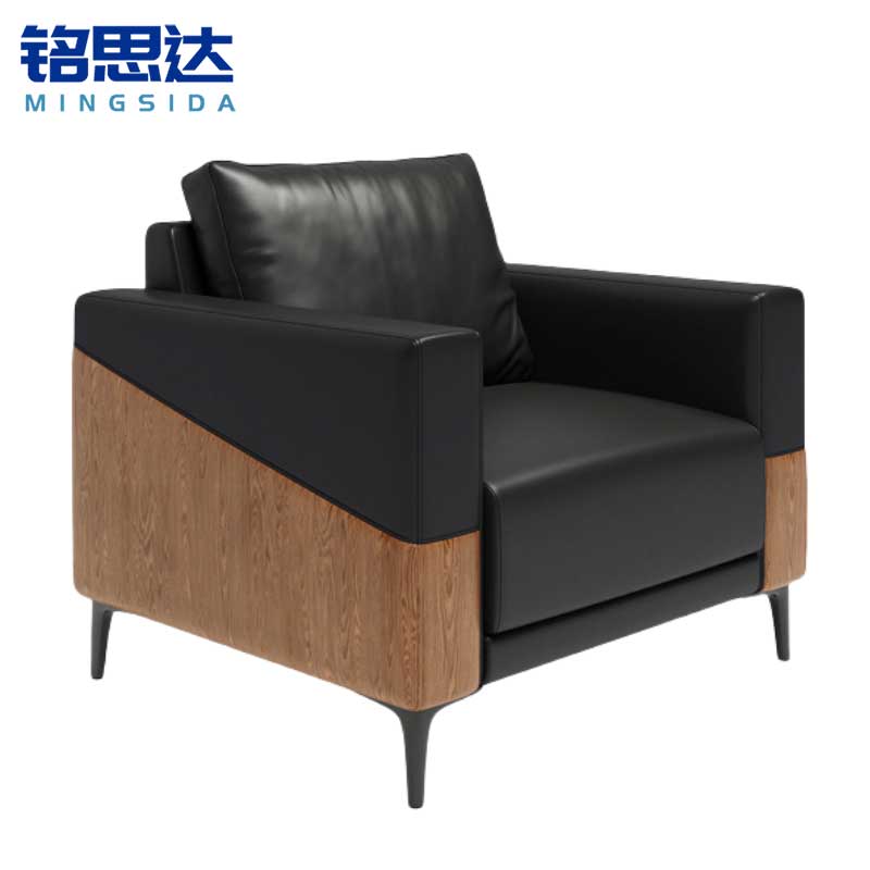 铭思达办公室沙发单人位张高清大图