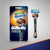 GILLETTE吉列锋隐剃须刀手动剃须刀1刀架1刀头5层及以上(手动吉利锋速5致顺致护冰酷刮胡刀)