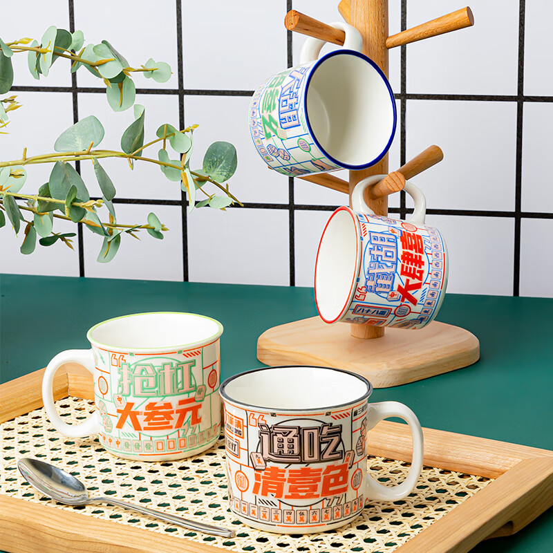 共禾京品高端家居器皿精铸陶瓷餐具套装防滑设计易清洗抗菌耐热高清大图