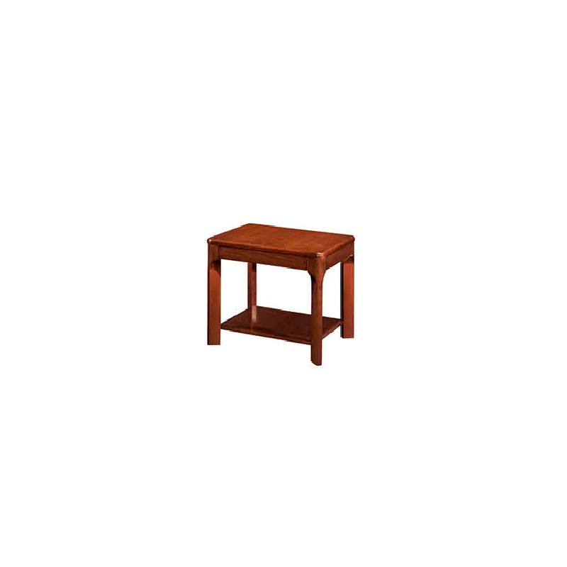 定制简约方茶几600*600*430MM 胡桃木色 DG
