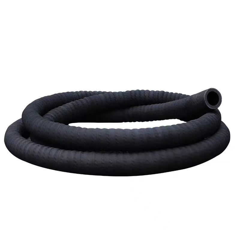 中锦科技 橡胶钢丝管吸水引水钢丝缠绕橡胶管 内径51mm[2寸]10米 根