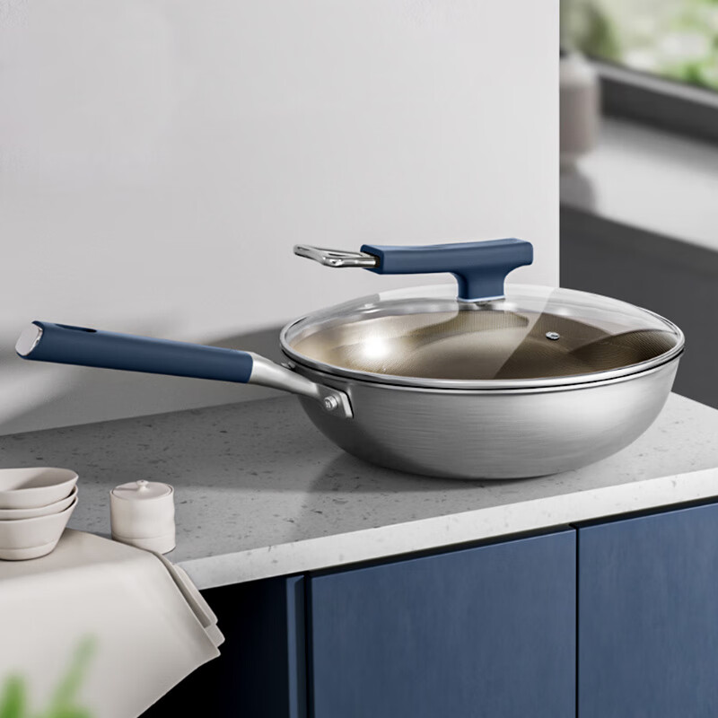 炊大皇(COOKER KING) 鎏光炒锅32cm CG32LG高清大图