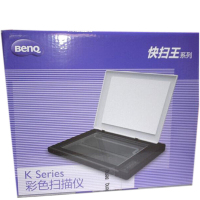 明基(BenQ)K810平板式扫描仪 A4彩色高清快速扫描每页7秒 4800*9600dpi快扫王 白色外壳