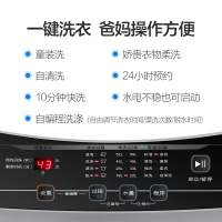 美的(Midea)MB80V31 8公斤新品全自动波轮洗脱一体洗衣机 非变频 家用智利灰