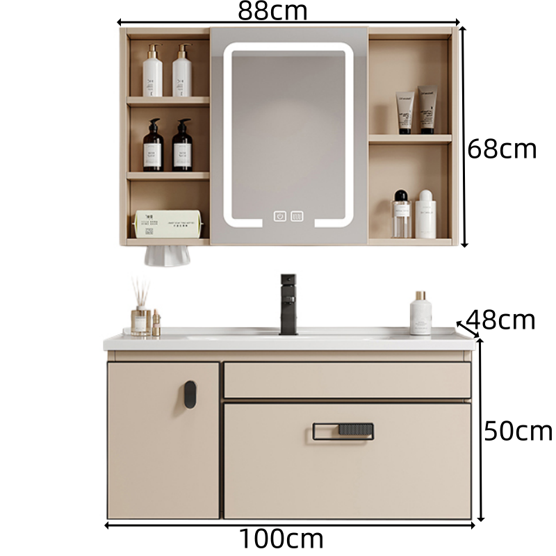 豫龙都浴室柜1m个高清大图