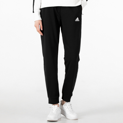 Adidas阿迪达斯裤子女裤2022春季新款运动裤束脚裤休闲长裤HF0031