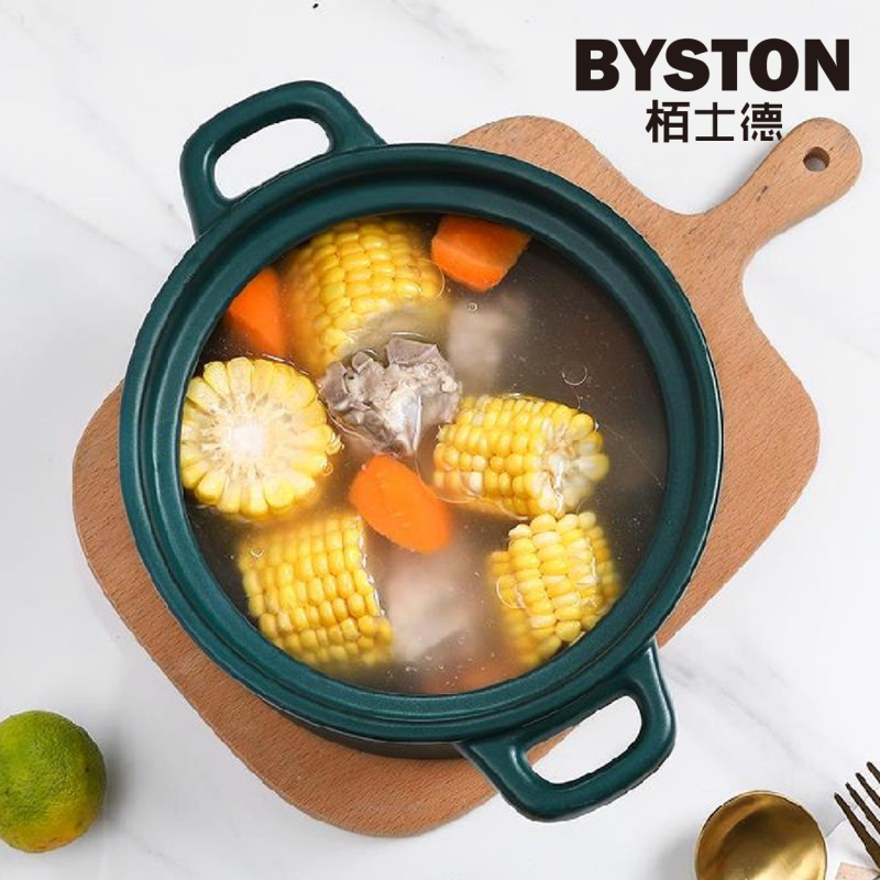栢士德BYSTON 波利亚汤锅BST-1021/2.8L(绿色)