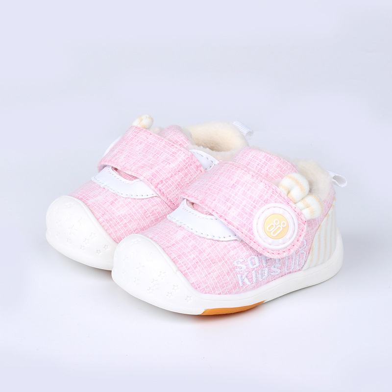 佳亲softkids 冬季童鞋 男女通用 透气防滑减震 0-6岁宝宝