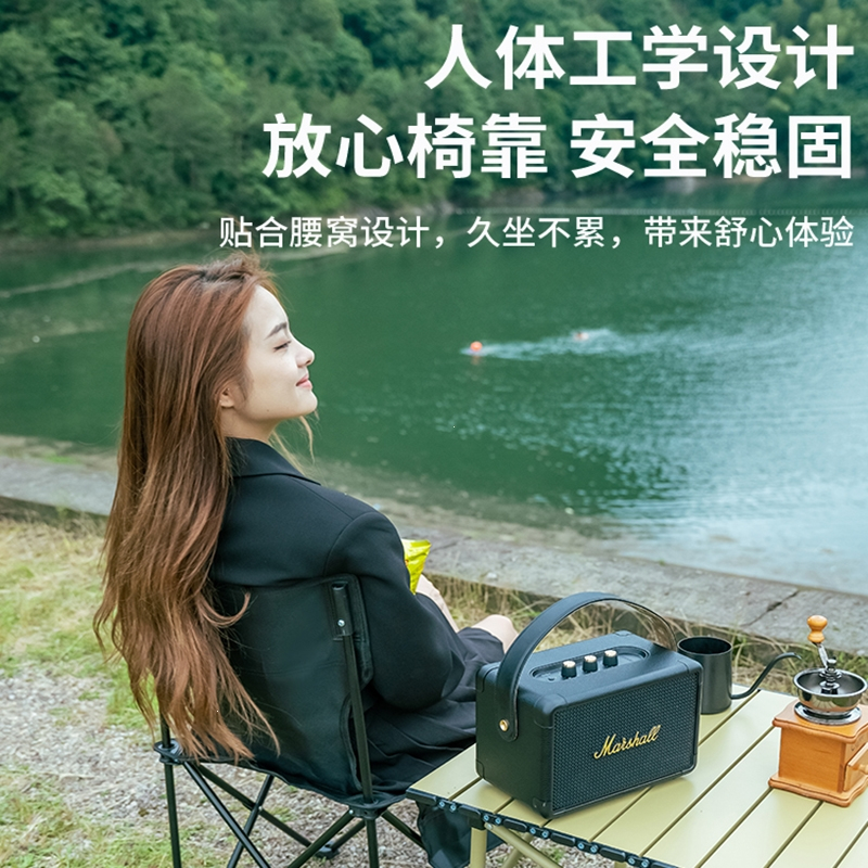户外折叠椅露营椅子靠背小马扎迈高登美术生便携式儿童超轻钓鱼凳沙滩椅