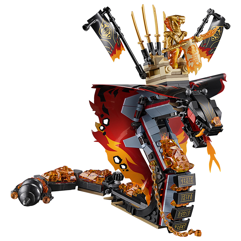 LEGO乐高 Ninjago幻影忍者系列 烈焰威龙70674 积木玩具高清大图