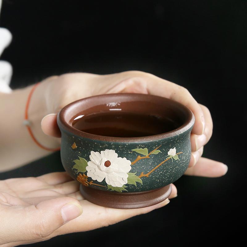家柏饰(CORATED)主人杯礼盒单个紫砂品茗杯家用功夫茶杯户外随身个人杯190266高清大图