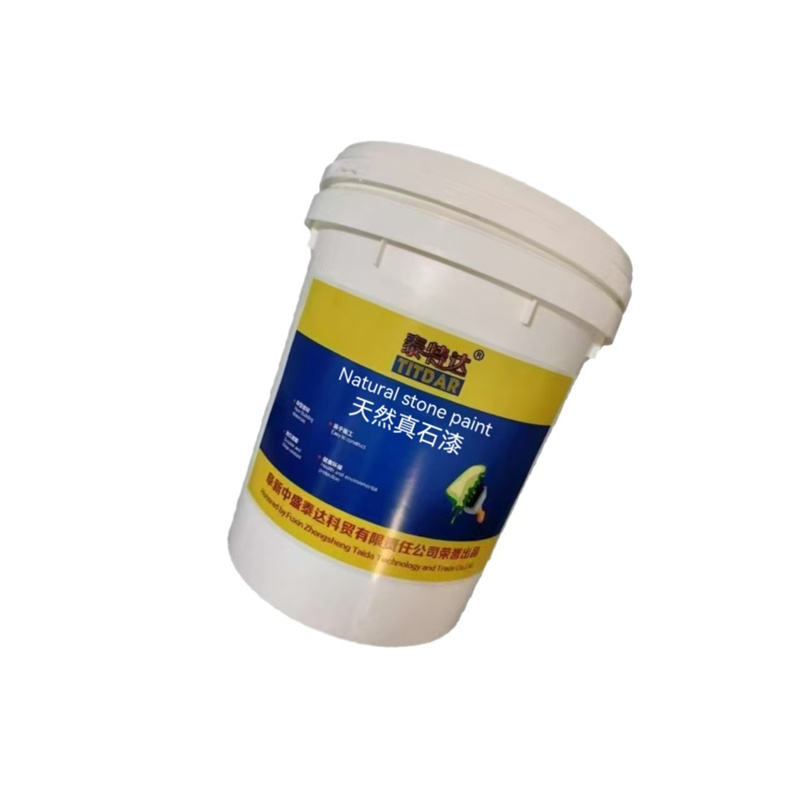 泰特达 天然真石漆 22KG(颜色请备注) 桶高清大图
