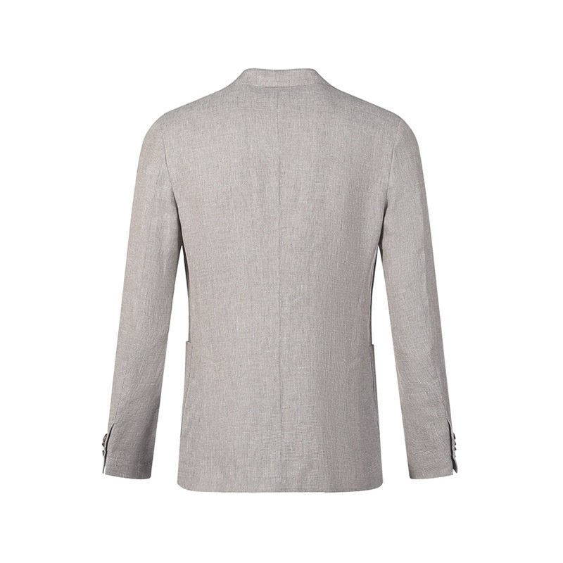 杰尼亚zzegna男士莱赛尔亚麻西服上衣外套3427231xnpg0