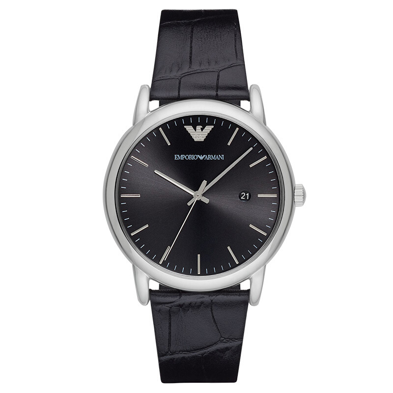 阿玛尼(EMPORIO ARMANI)男士手表 欧美品牌时尚商务石英表男 AR2500