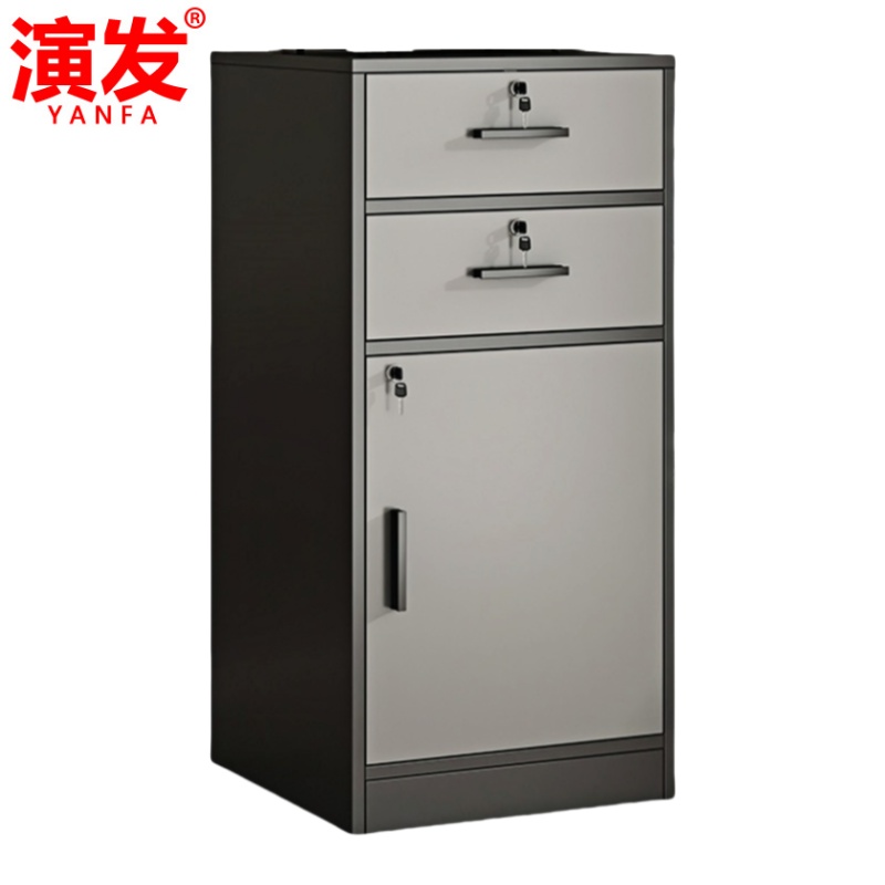 演发 深灰矮柜高清大图